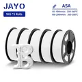Set 5 Rollen Filament PLA PETG ABS ASA TPU – Farbe ASA 5WHITE