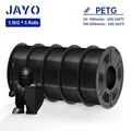Set 5 Rollen Filament PLA PETG ABS ASA TPU – Farbe PETG 5BLACK