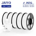 Set 5 Rollen Filament PLA PETG ABS ASA TPU – Farbe PETG 5WHITE