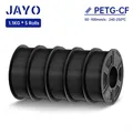 Set 5 Rollen Filament PLA PETG ABS ASA TPU – Farbe PETGCF 5BLACK