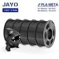 Set 5 Rollen Filament PLA PETG ABS ASA TPU – Farbe PLA META 5BLACK