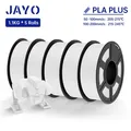 Set 5 Rollen Filament PLA PETG ABS ASA TPU – Farbe PLA PLUS 5WHITE