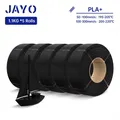 Set 5 Rollen Filament PLA PETG ABS ASA TPU – Farbe PLA PLUS(N) 5BLACK