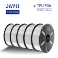Set 5 Rollen Filament PLA PETG ABS ASA TPU – Farbe TPU90A 5WHITE