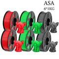 Set 6 Rollen Filament ASA 1,75 mm blasenfrei – Farbe ASA 6MIX02