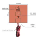 Silikon Heizkissen 24V 60W mit Thermistor für Voron – 4