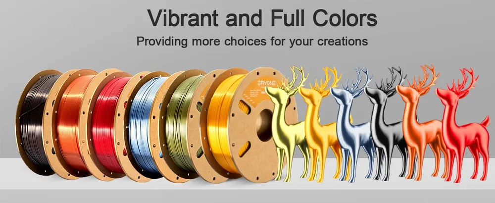 Silk PLA Filament 1,75 mm hohe Qualität 5 kg