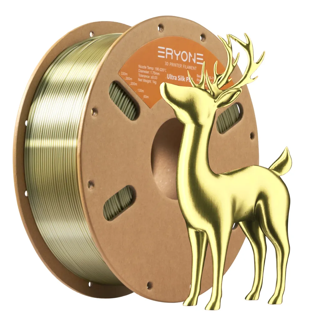 Silk PLA Filament 1,75 mm hohe Qualität 5 kg