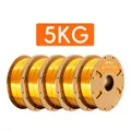 Silk PLA Filament 1,75 mm hohe Qualität 5 kg – Farbe Gold-5kg