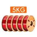 Silk PLA Filament 1,75 mm hohe Qualität 5 kg – Farbe Red-5kg
