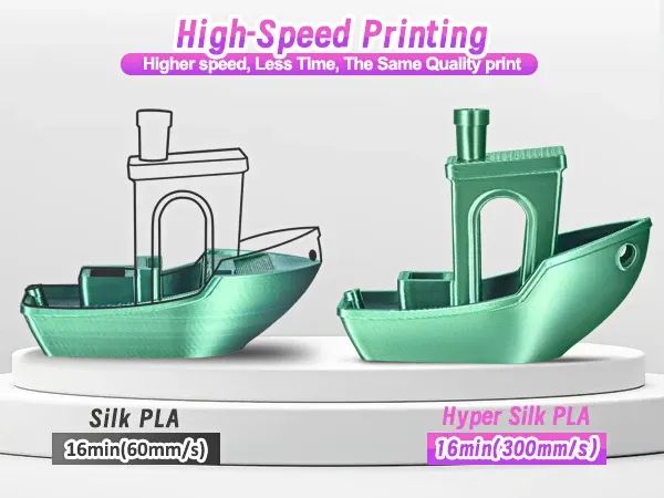 Silk PLA Filament 1,75 mm zweifarbig 1 kg