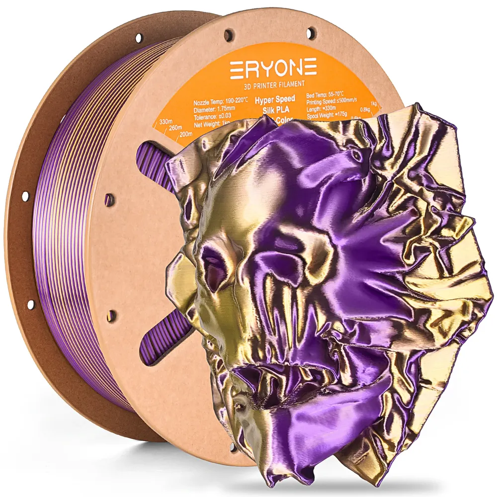 Silk PLA Filament 1,75 mm zweifarbig 1 kg