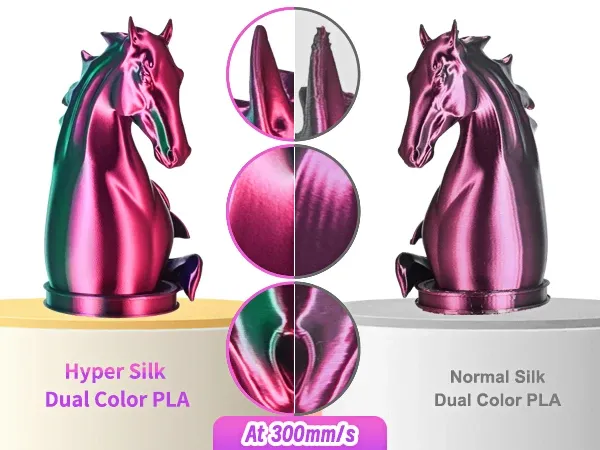 Silk PLA Filament 1,75 mm zweifarbig 1 kg