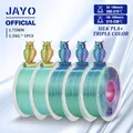 Silk PLA Filament 1,75 mm zweifarbig glänzend – Farbe SILK TI Mix-4 5Rolls