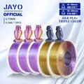 Silk PLA Filament 1,75 mm zweifarbig glänzend – Farbe SILK TI Mix-7 5Rolls