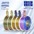 Silk PLA Filament 1,75 mm zweifarbig glänzend – Farbe SILK TI Mix-8 5Rolls