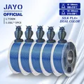 Silk PLA Filament 1,75 mm zweifarbig glänzend – Farbe SKDC Black Blue