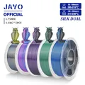 Silk PLA Filament 1,75 mm zweifarbig glänzend – Farbe SKDC Mix-15 5Rolls