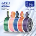 Silk PLA Filament 1,75 mm zweifarbig glänzend – Farbe SKDC Mix-2 5Rolls