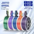 Silk PLA Filament 1,75 mm zweifarbig glänzend – Farbe SKDC Mix-3 5Rolls