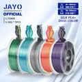 Silk PLA Filament 1,75 mm zweifarbig glänzend – Farbe SKDC Mix-4 5Rolls