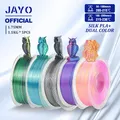 Silk PLA Filament 1,75 mm zweifarbig glänzend – Farbe SKDC Mix-6 5Rolls
