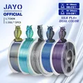 Silk PLA Filament 1,75 mm zweifarbig glänzend – Farbe SKDC Mix-9 5Rolls