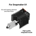 Snapmaker U1 Hotend-Kit mit Keramikblock und Düse 0,2 bis 0,8 mm – 3