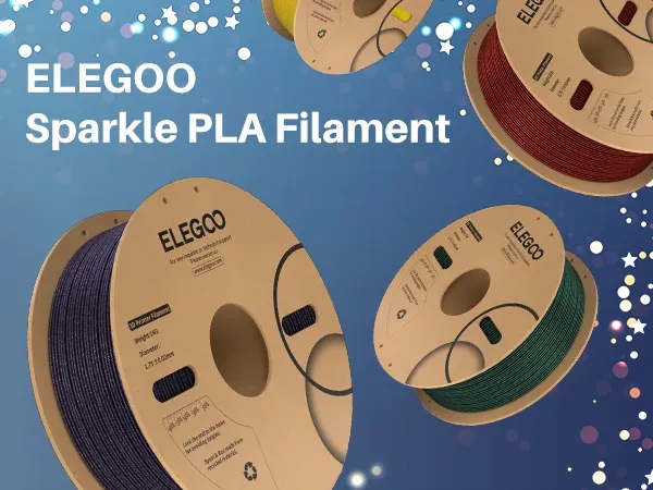 Sparkle PLA Filament 1,75 mm glitzernd 2 bis 4 kg