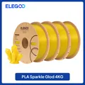 Sparkle PLA Filament 1,75 mm glitzernd 2 bis 4 kg – Farbe Gold 4KG