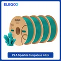 Sparkle PLA Filament 1,75 mm glitzernd 2 bis 4 kg – Farbe Turquoise 4KG