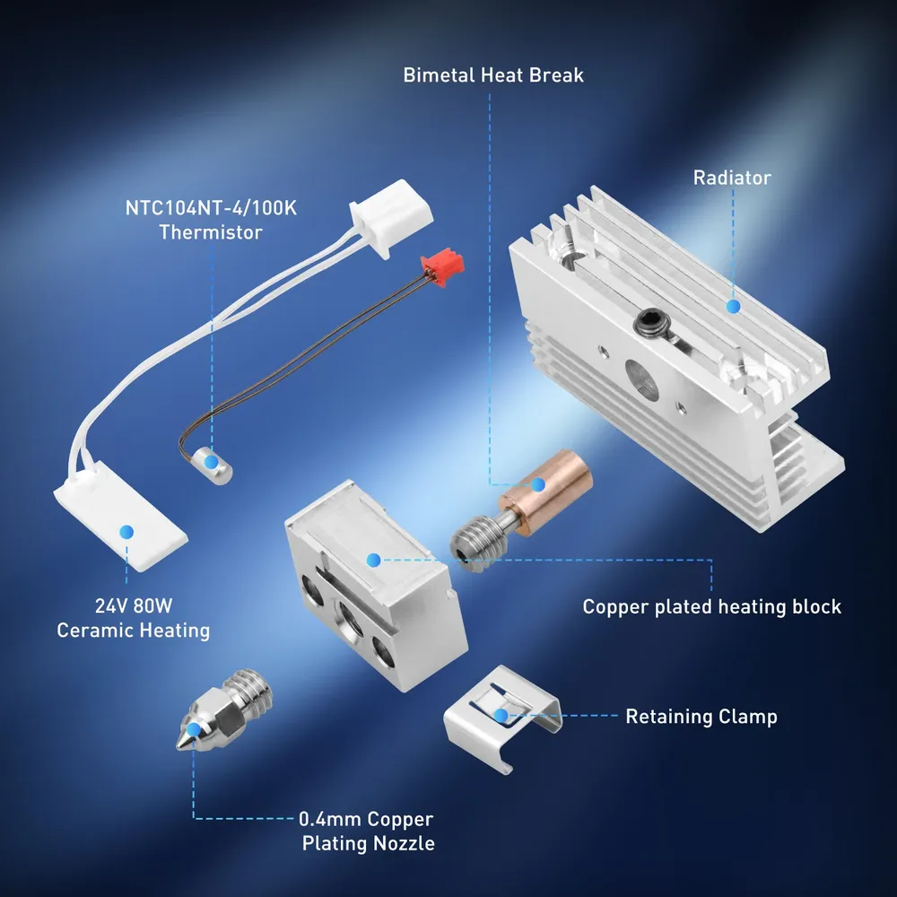 Sprite Extruder Hotend Kit für Ender-3 S1/Pro/Plus