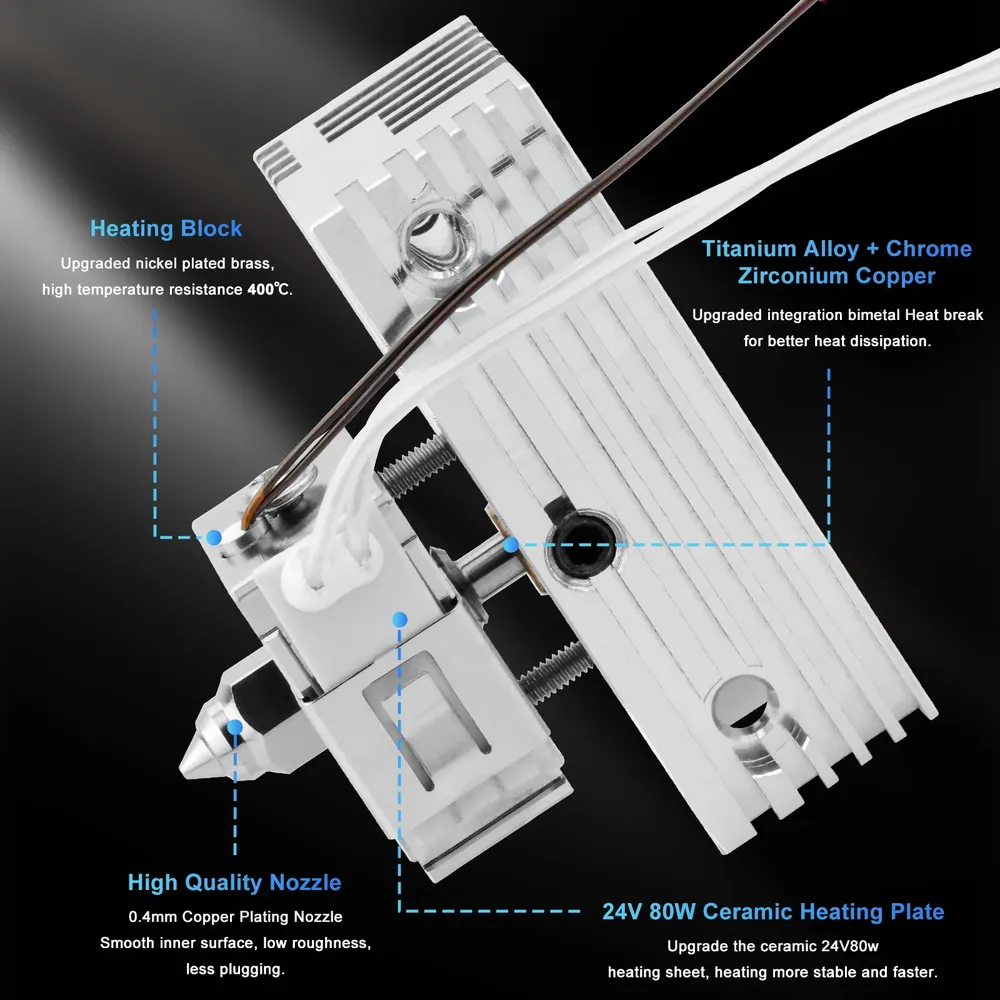 Sprite Extruder Hotend Kit für Ender-3 S1/Pro/Plus