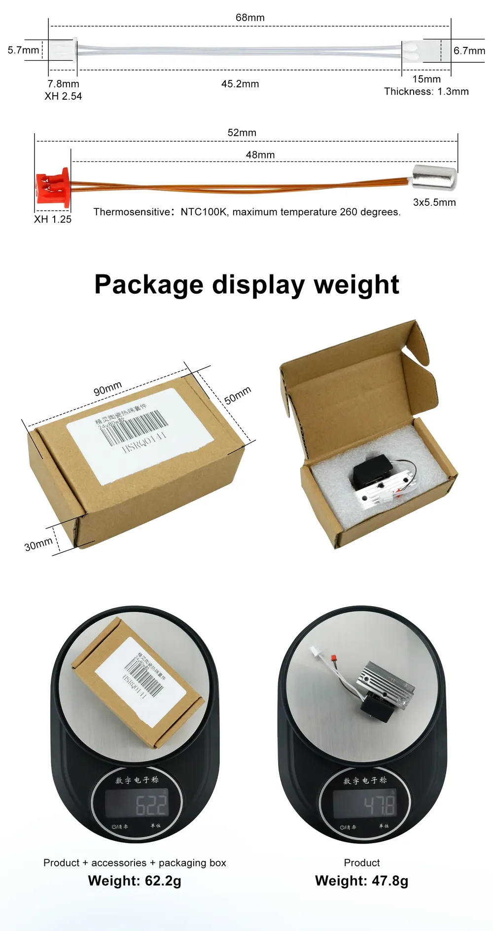 Sprite Extruder Hotend Kit für Ender-3 S1/Pro/Plus