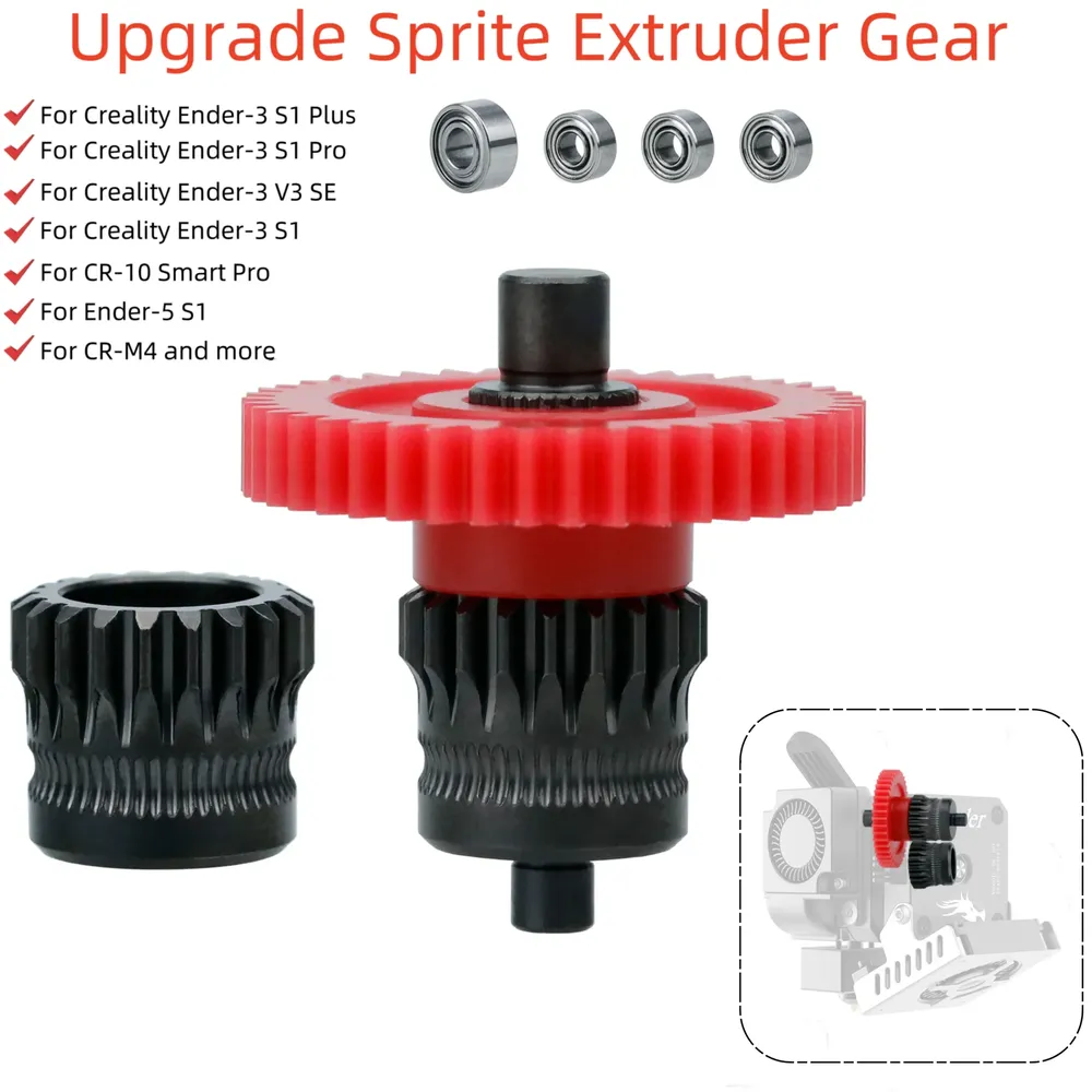 Sprite Extruder-Zahnräder für Creality Ender 3 S1 V3 SE