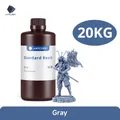 Standard Harz 405 nm UV für Anycubic Photon Mono 1 kg oder 10 kg – Farbe 20kg Grau