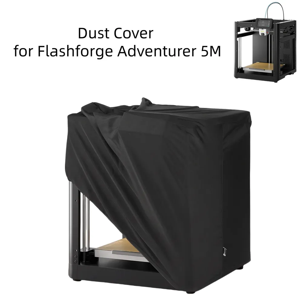 Staubschutzhülle für Flashforge Adventurer 5M schwarz