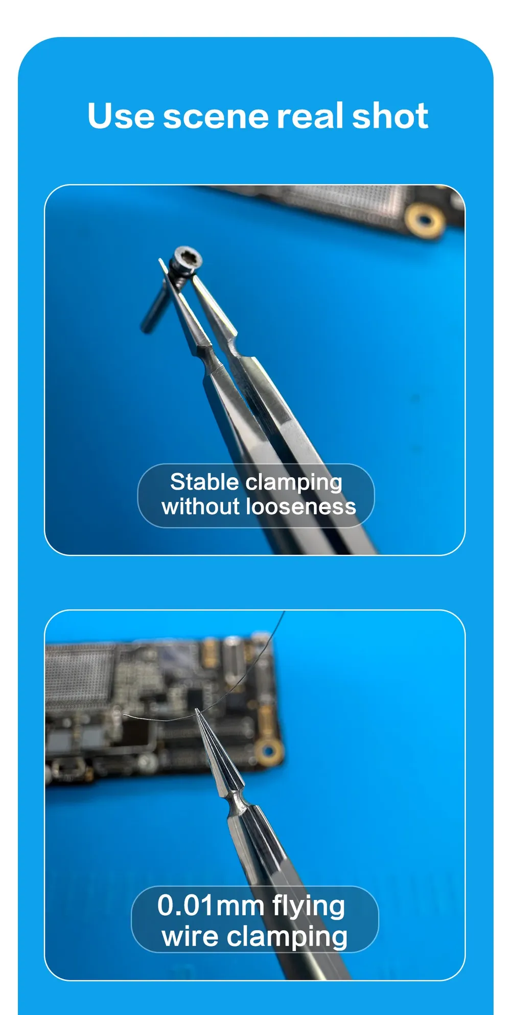 Superlegierung Pinzette Handy Reparatur