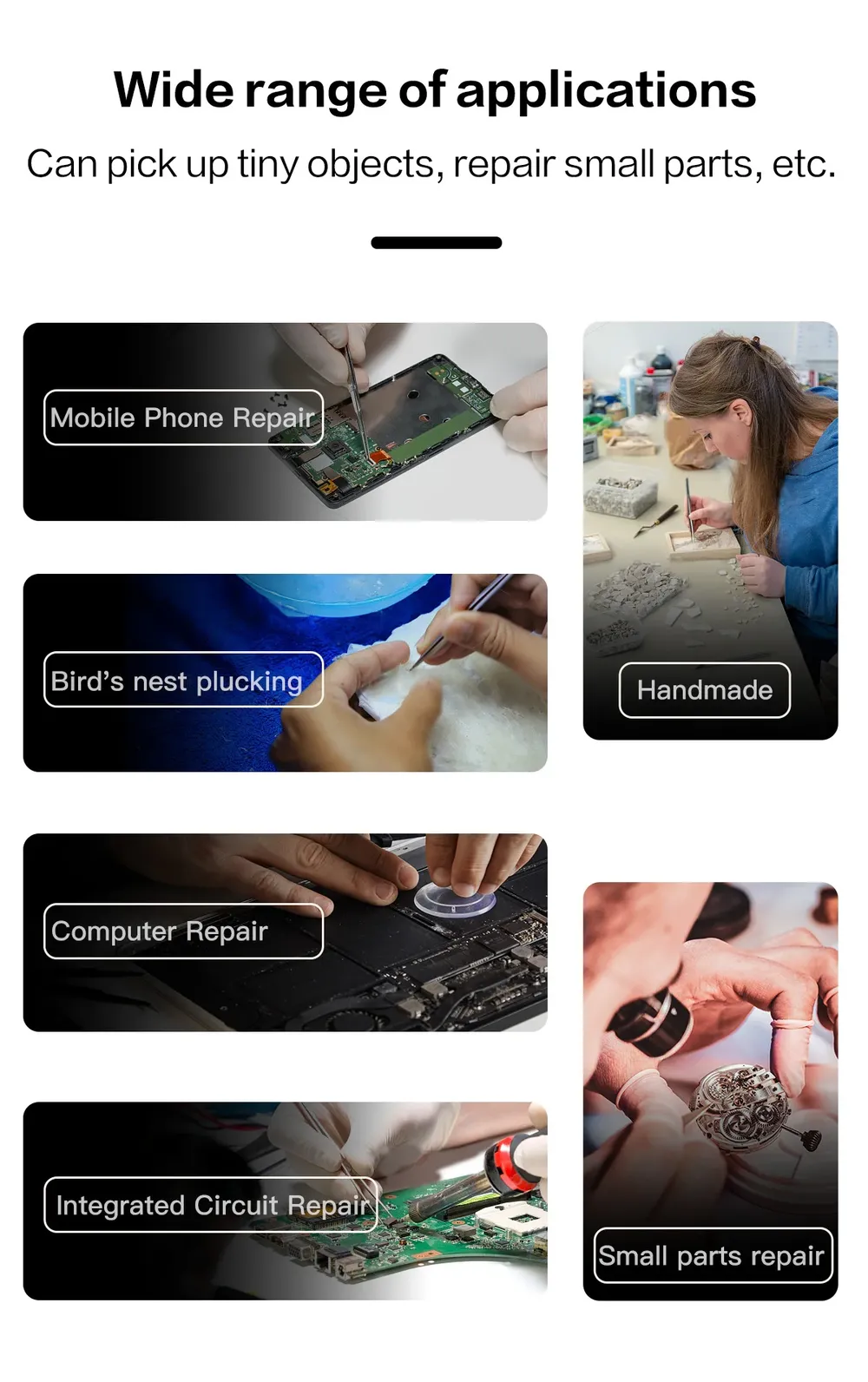 Superlegierung Pinzette Handy Reparatur