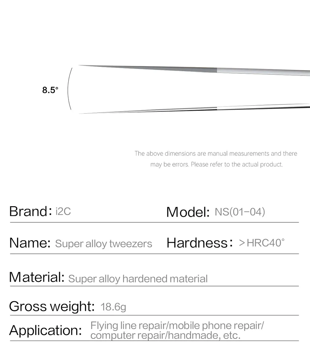 Superlegierung Pinzette Handy Reparatur