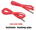 Thermistor Heizpatrone 12V 24V 40W für Ender 3 CR10 – Farbe 12V30W 6X20mm 1M