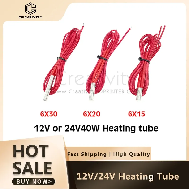 Thermistor Heizpatrone 12V 24V 40W für Ender 3 CR10