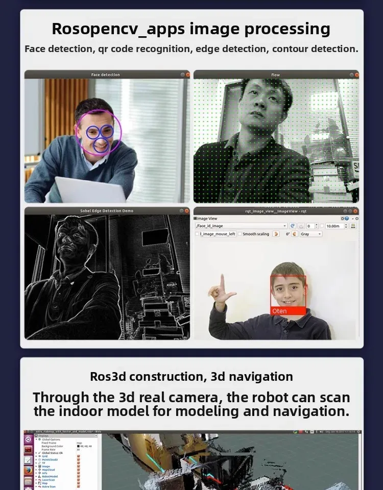 Tiefenkamera 3D Vision für ROS Jetson Pi