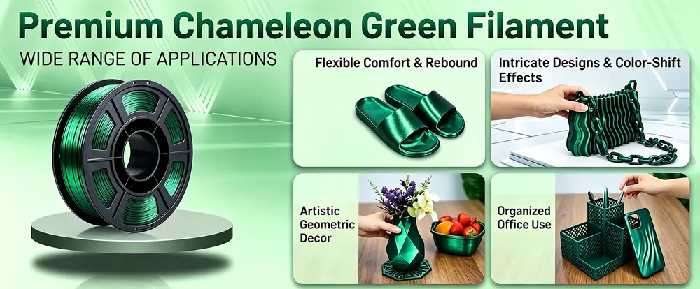 TPU Chameleon Filament 1,75 mm 250 g Farbwechsel