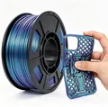 TPU Chameleon Filament 1,75 mm 250 g Farbwechsel – Farbe TPU Chameleon blue
