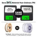 TPU Filament 0,75kg 1,75mm leicht flexibel für Bambu Lab – 2