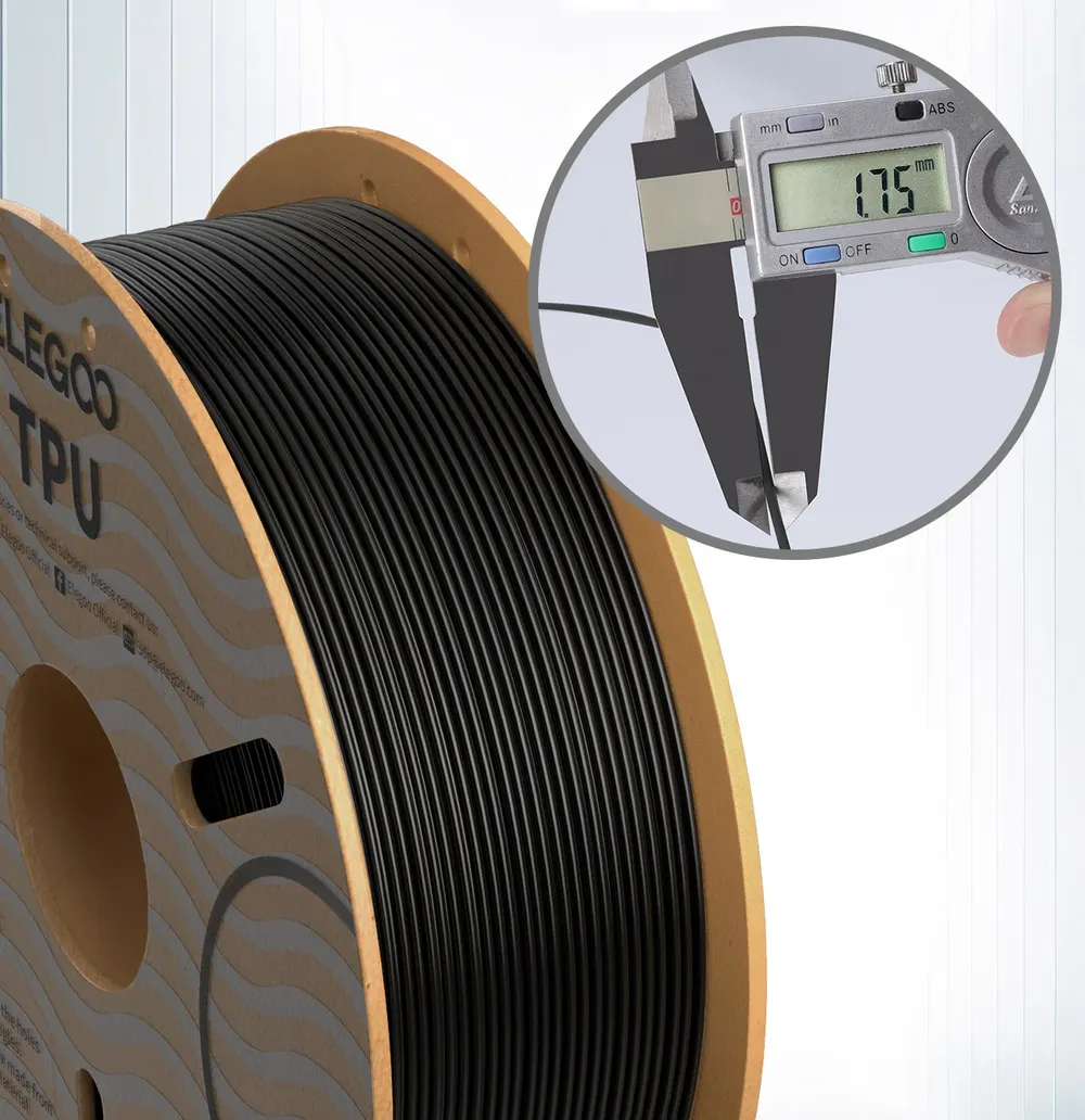 TPU Filament 1,75 mm 1 bis 4 kg hohe Elastizität