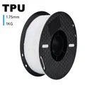 TPU Filament 1,75 mm 1 kg weich flexibel – Farbe White