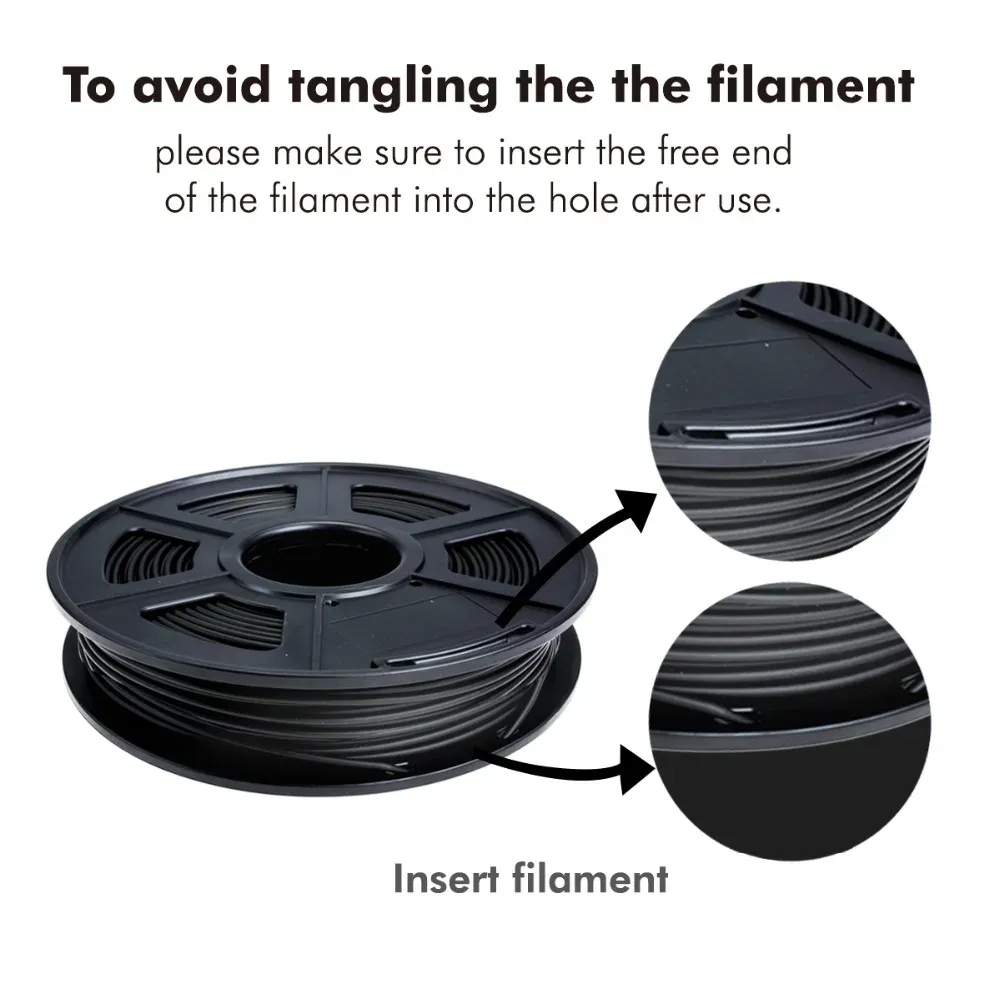 TPU Filament 1,75 mm 10 Rollen 0,5 kg hitzebeständig