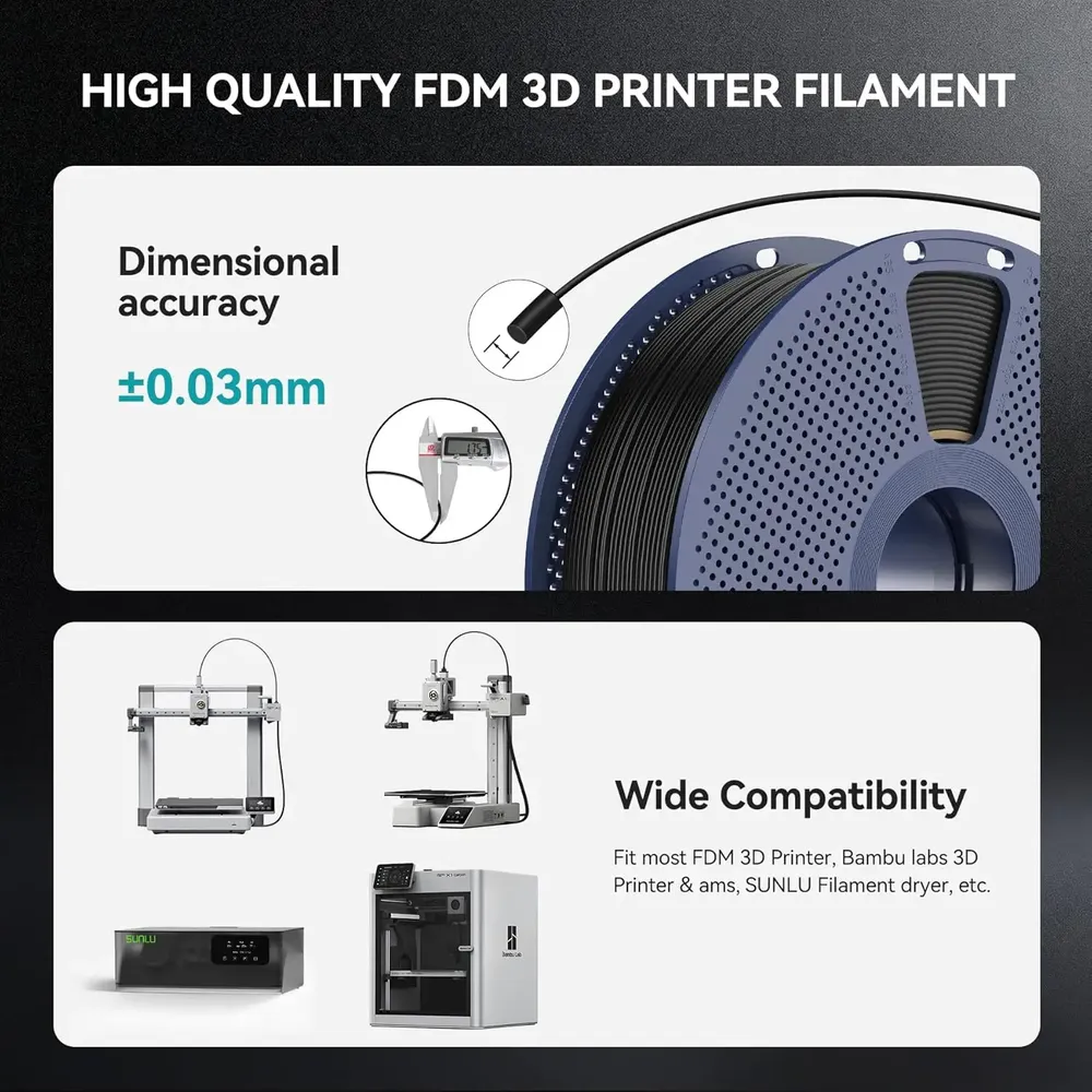 TPU Filament 1,75 mm 3 kg verschleißfest